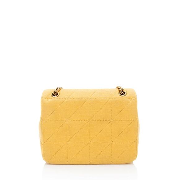 Saint Laurent Quilted Jersey Monogram Jamie Mini Shoulder Bag - Picture 3 of 16